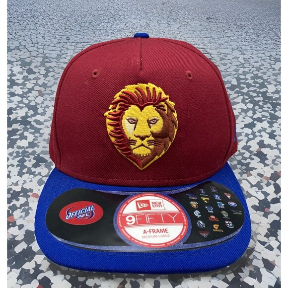 New Era Official AFL 9FIFTY Snapback BRISBANE LIONS A-Frame Toyota Cap Hat - Picture 1 of 11